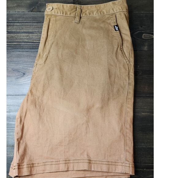 Lost Men's Walkshort Size 36 Cotton/Spandex Brown Ombre‎ - Picture 1 of 7